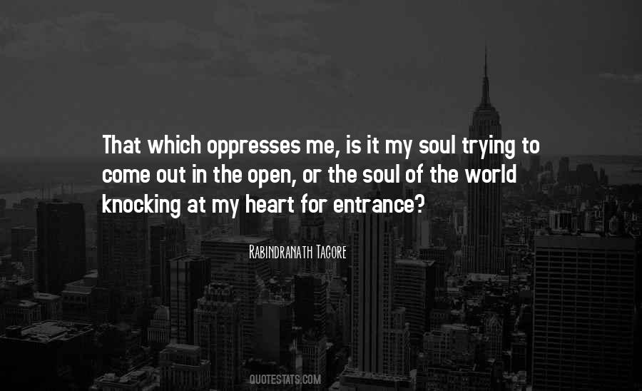 Open Your Heart To The World Quotes #946432