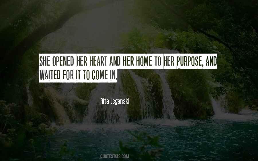 Opened Heart Quotes #1205577