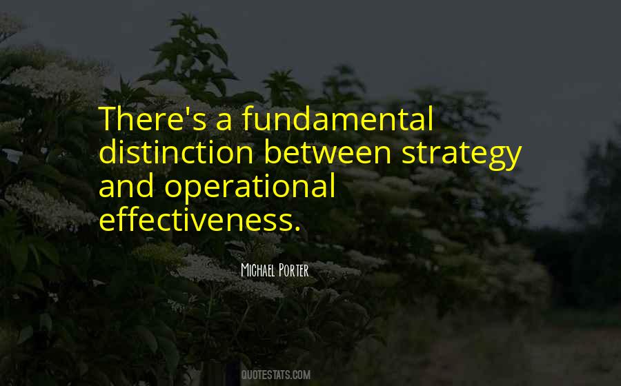 Operational Effectiveness Quotes #174584