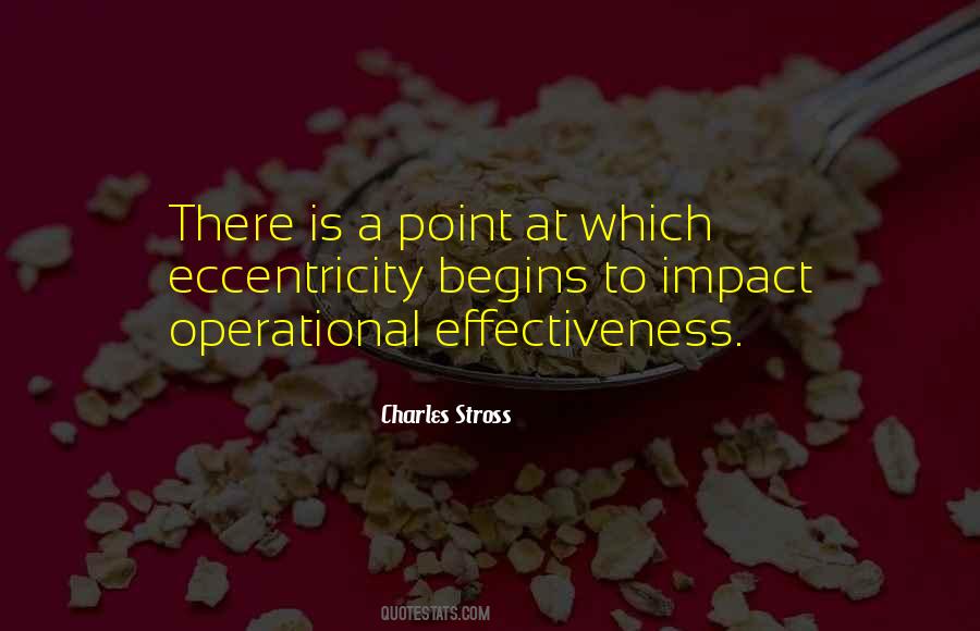 Operational Effectiveness Quotes #392326