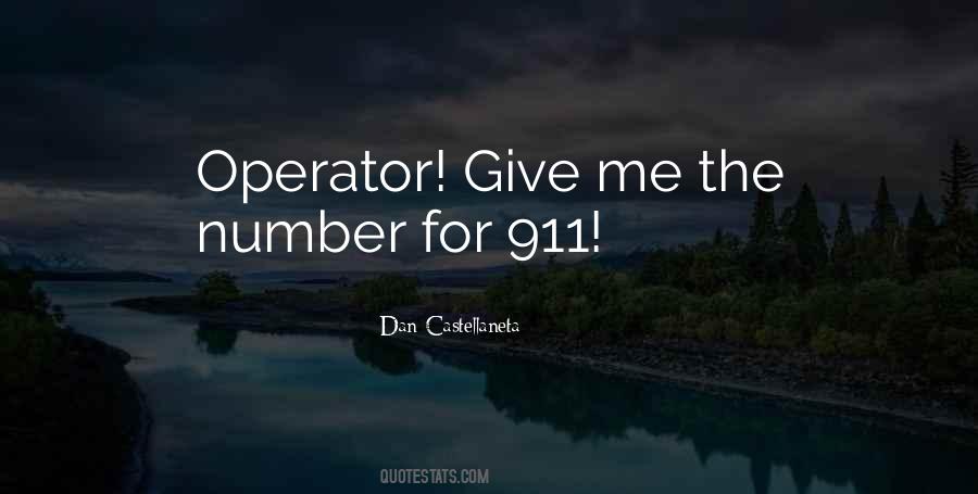 Operator Quotes #1215359