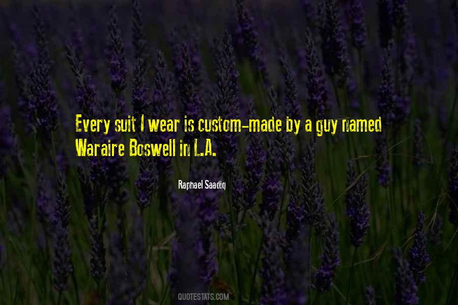 Quotes About Boswell #152171