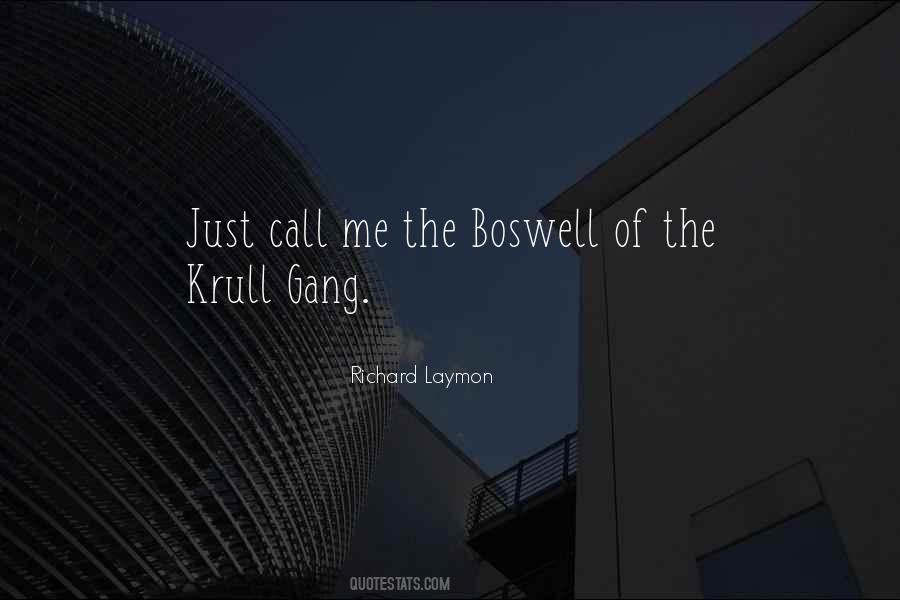Quotes About Boswell #988748