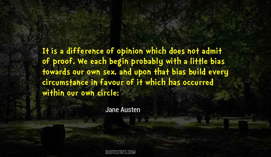Opinion Difference Quotes #1699602