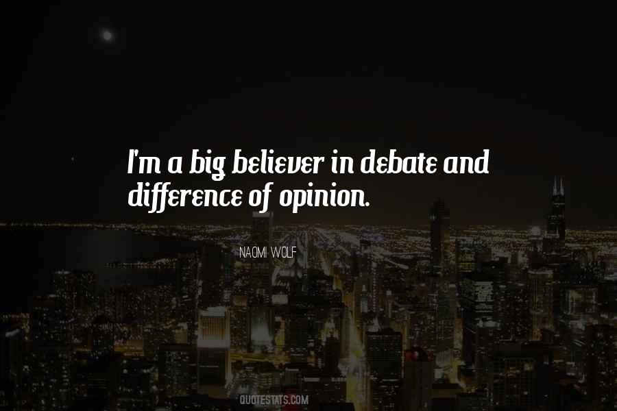 Opinion Difference Quotes #1807849