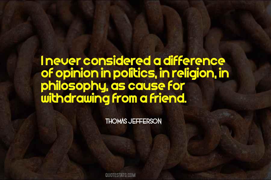 Opinion Difference Quotes #792618