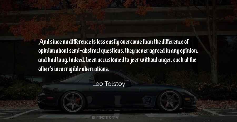 Opinion Difference Quotes #986769