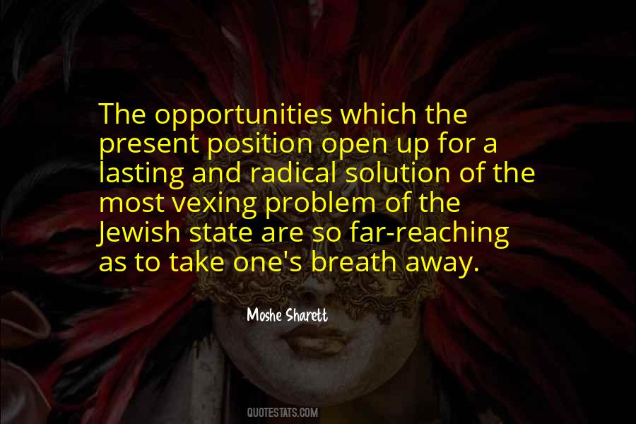 Opportunities Present Themselves Quotes #1837234
