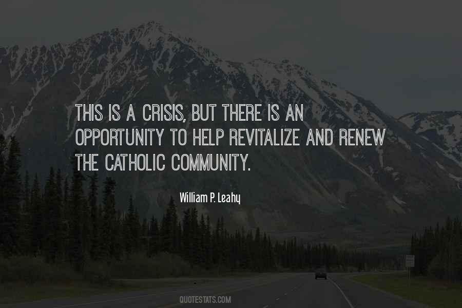 Opportunity And Crisis Quotes #1051626