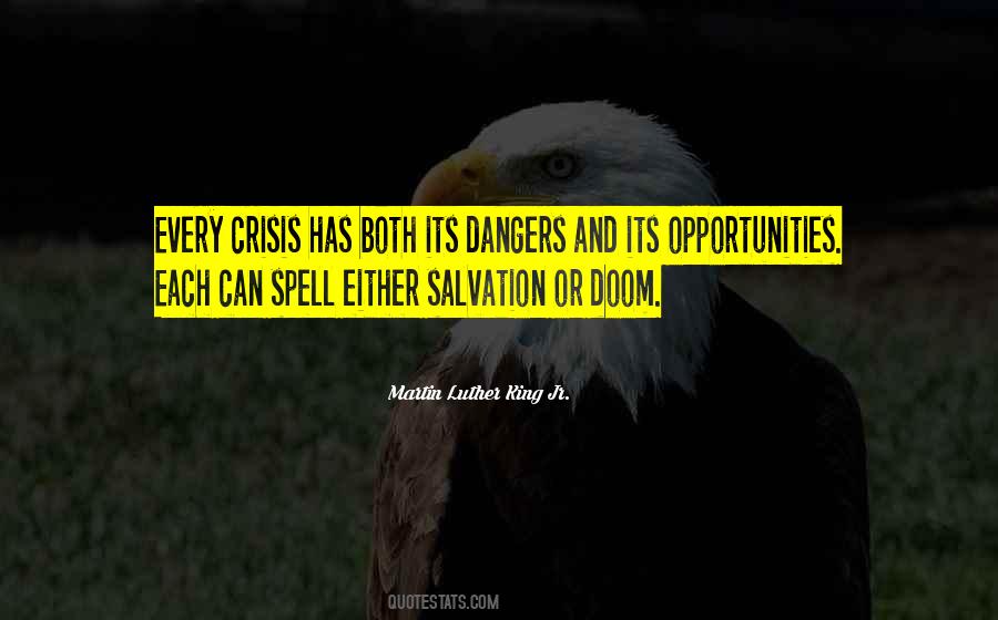Opportunity And Crisis Quotes #253001