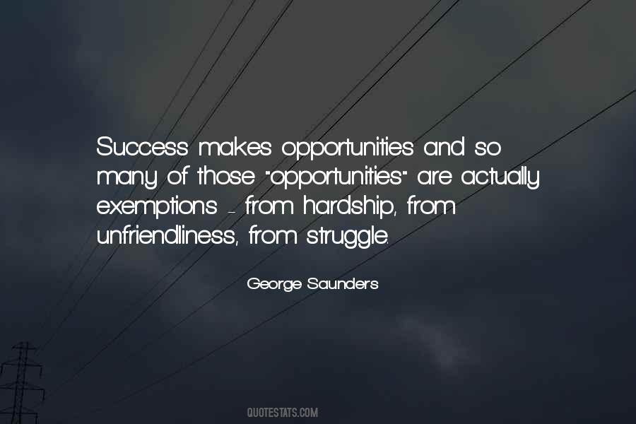 Opportunity And Success Quotes #148497