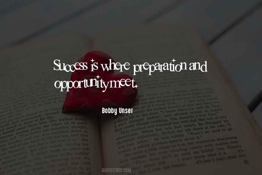 Opportunity And Success Quotes #825415