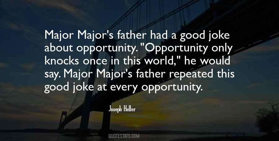 Opportunity Comes Once Quotes #625690
