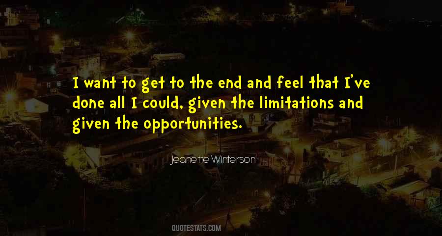 Opportunity Given Quotes #170072