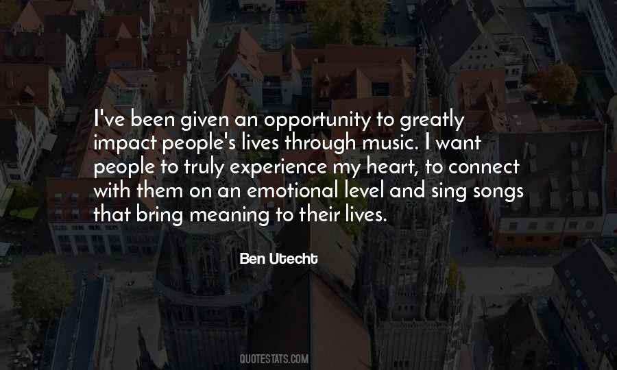 Opportunity Given Quotes #241237