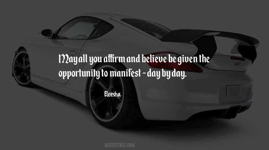 Opportunity Given Quotes #313875