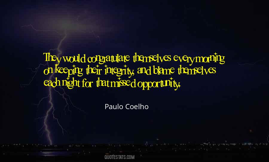 Opportunity Missed Quotes #535159