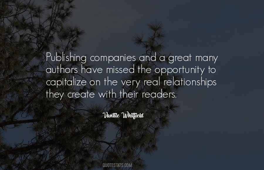 Opportunity Missed Quotes #832644