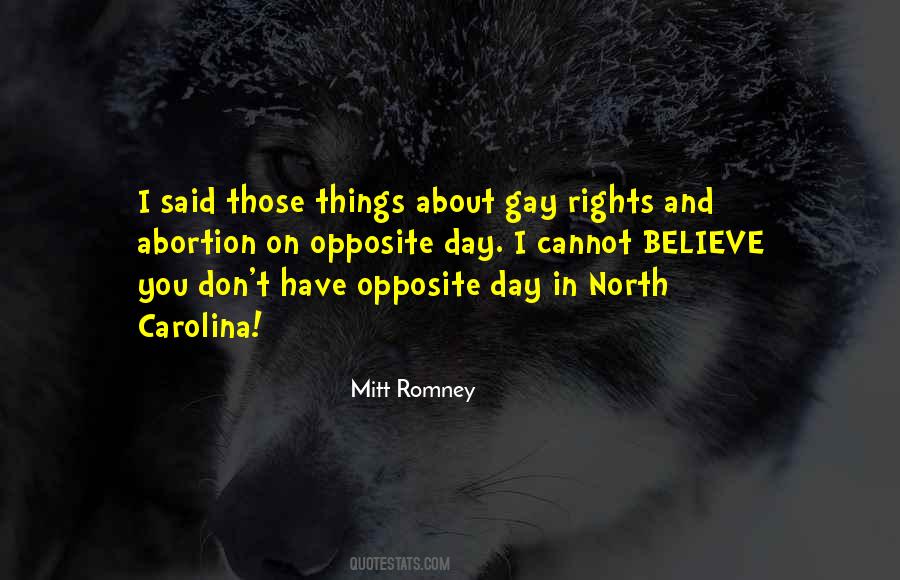 Opposite Day Quotes #1671521