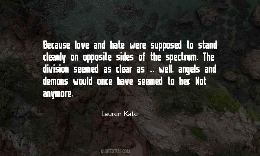 Opposite Love Quotes #773157