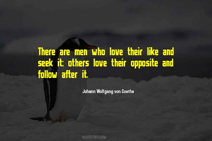 Opposite Love Quotes #792822