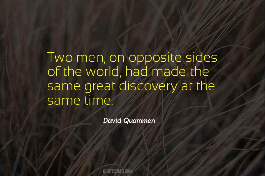 Opposite Sides Quotes #728327