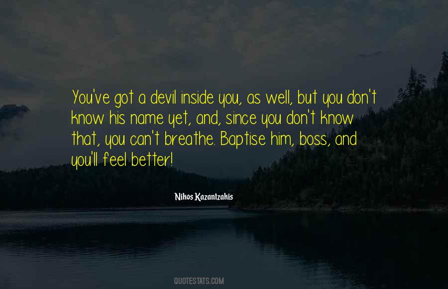 Quotes About Boss #1177284