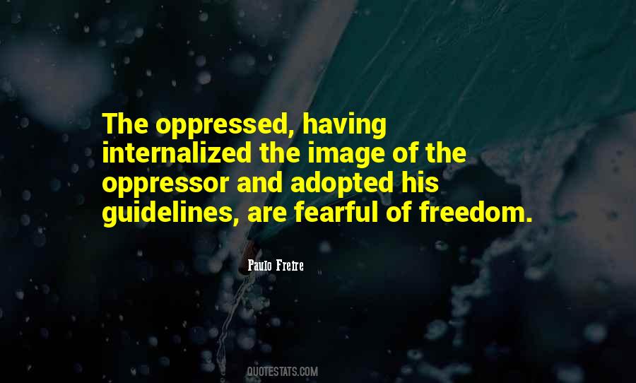 Oppressor And Oppressed Quotes #1054206