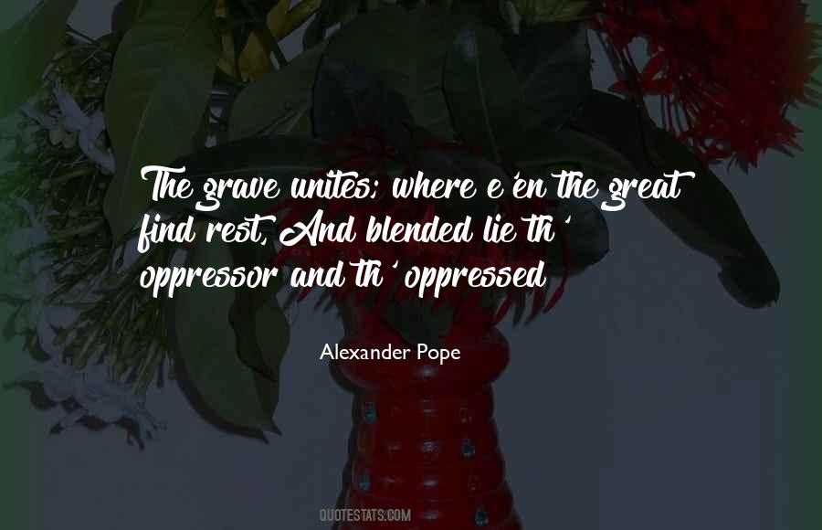 Oppressor And Oppressed Quotes #655951
