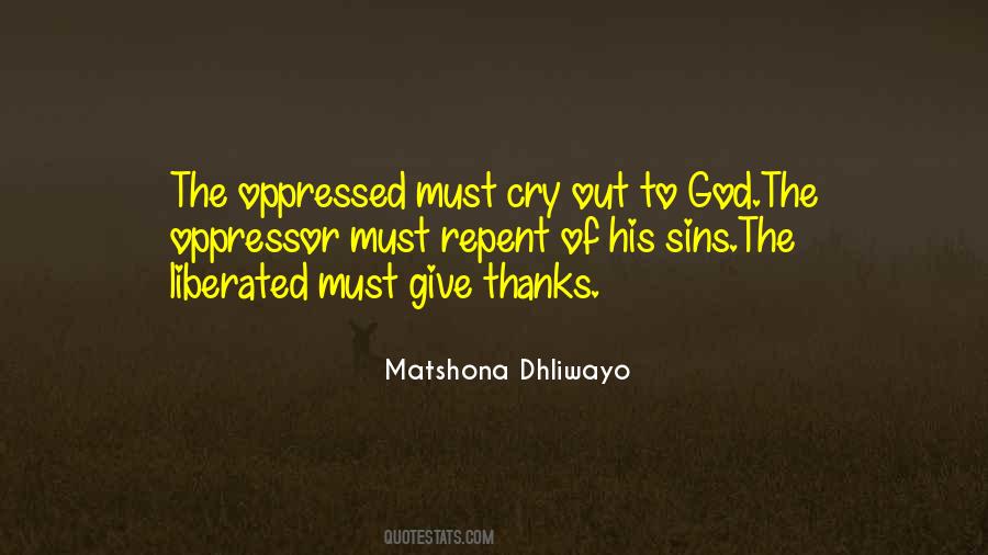 Oppressor And Oppressed Quotes #965330