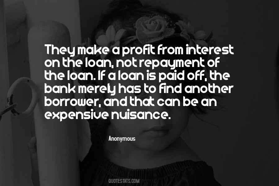 Quotes About Borrower #1152312