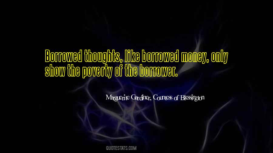 Quotes About Borrower #1343557