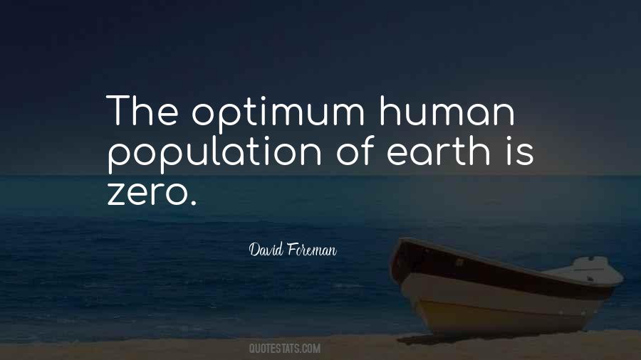 Optimum Population Quotes #547893