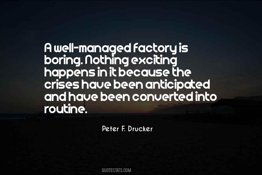 Quotes About Boring Routine #314945