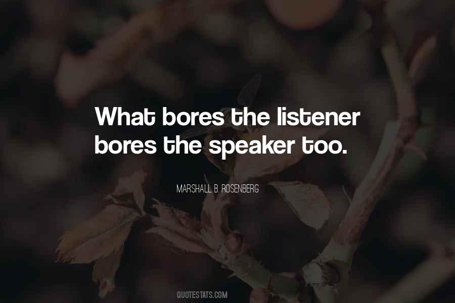 Quotes About Bores #54480