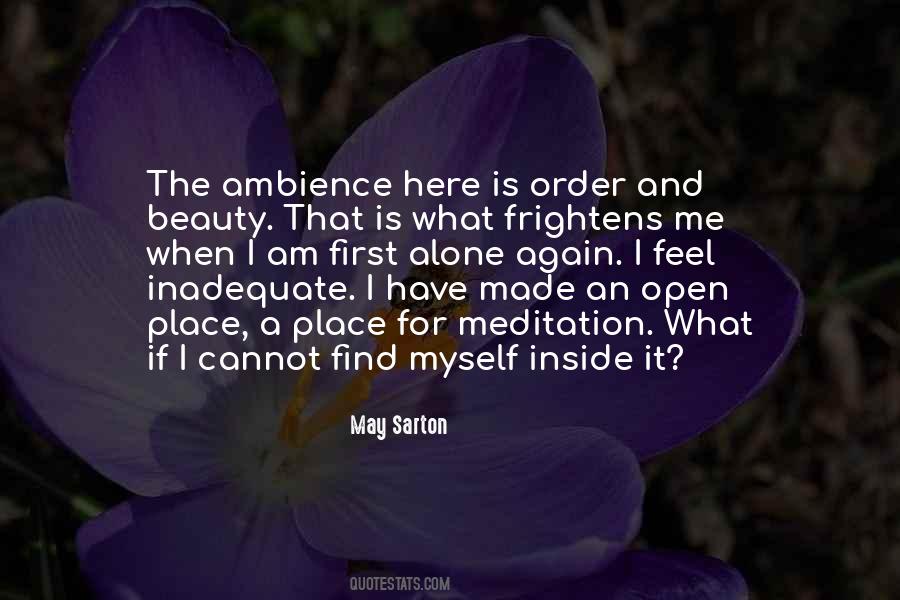 Order And Beauty Quotes #1794099