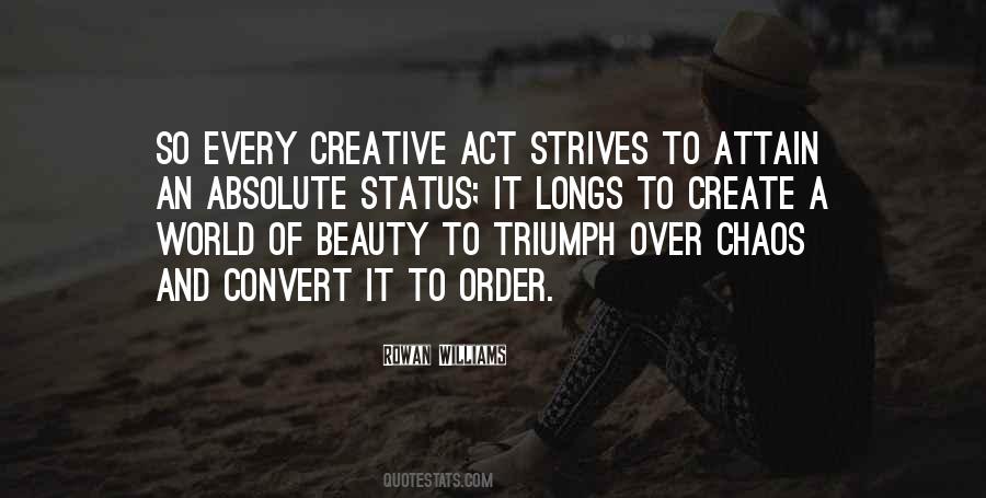Order And Beauty Quotes #564099