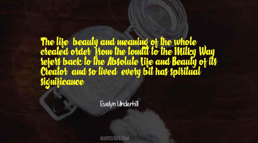 Order And Beauty Quotes #720804