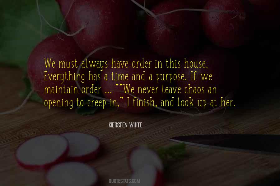 Order In Chaos Quotes #1301844