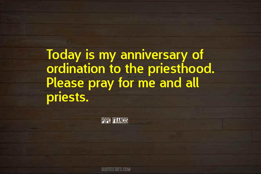 Ordination Anniversary Quotes #1241643