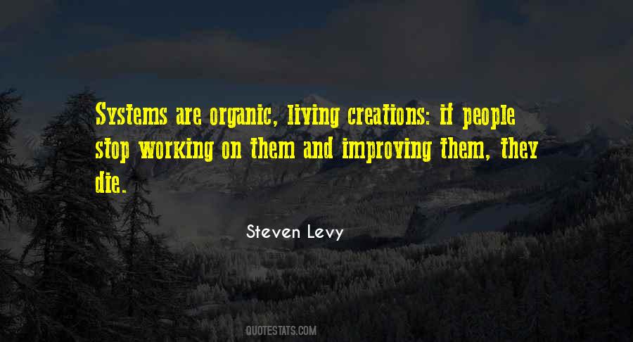 Organic Living Quotes #1391493