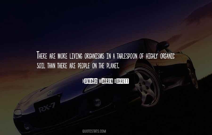 Organic Living Quotes #1818266