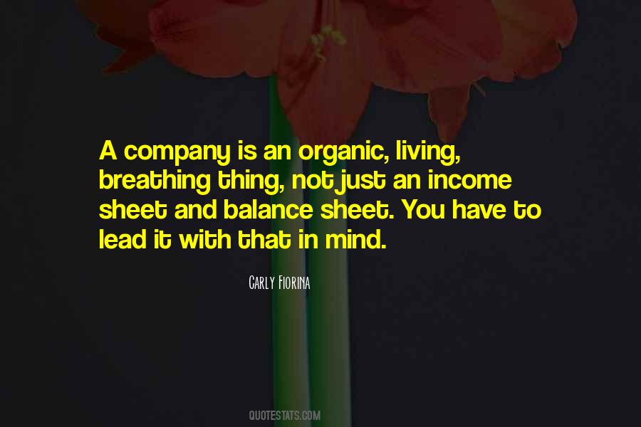 Organic Living Quotes #674591