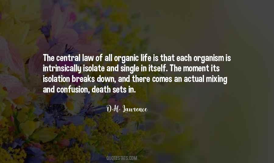 Organic Love Quotes #137799
