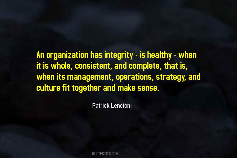 Organization Management Quotes #1552925