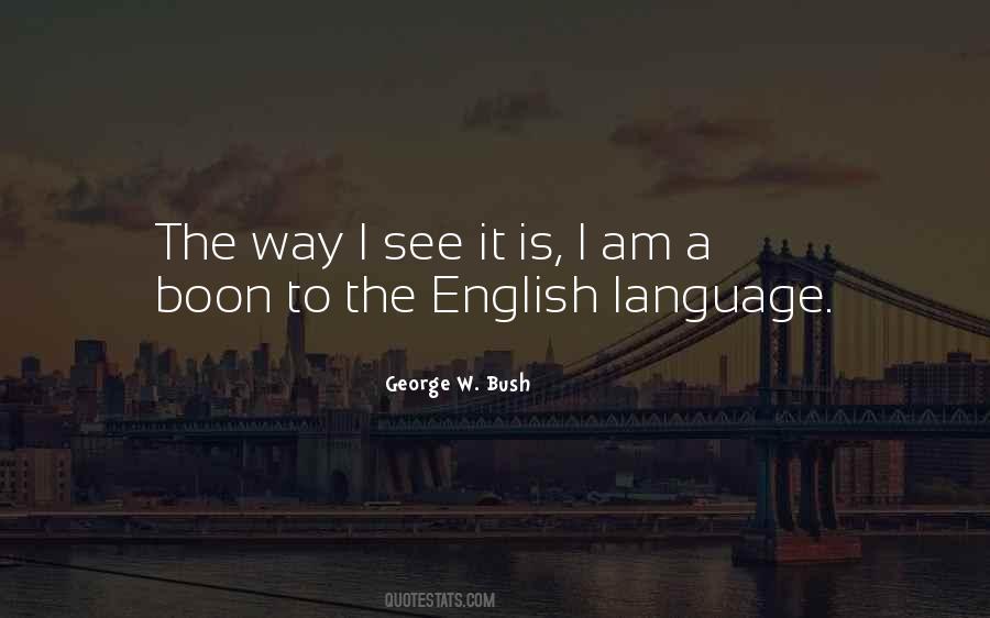 Quotes About Boon #1629728