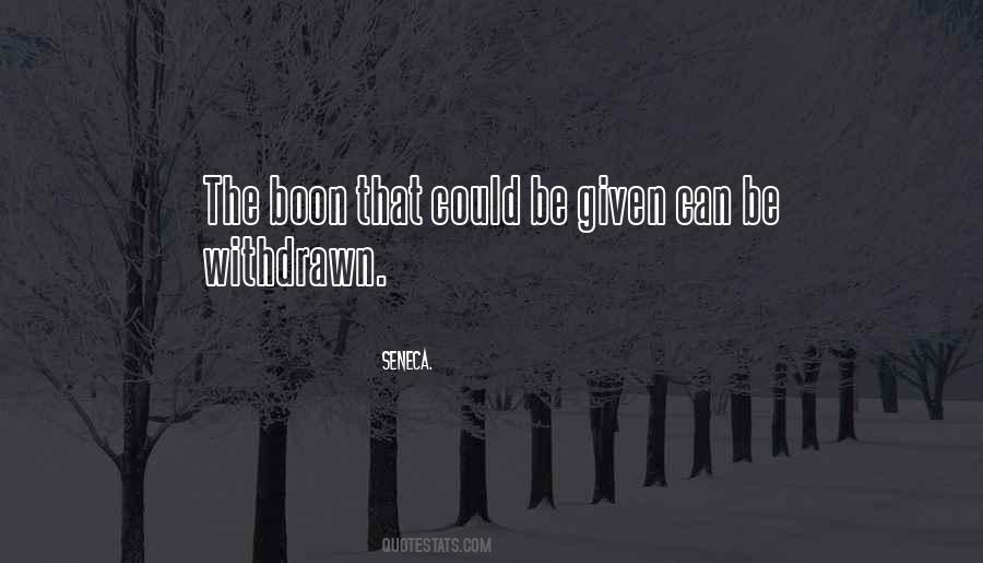Quotes About Boon #218700