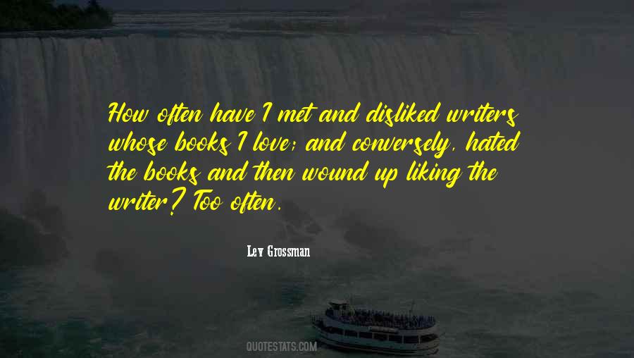 Quotes About Books And Writers #214596