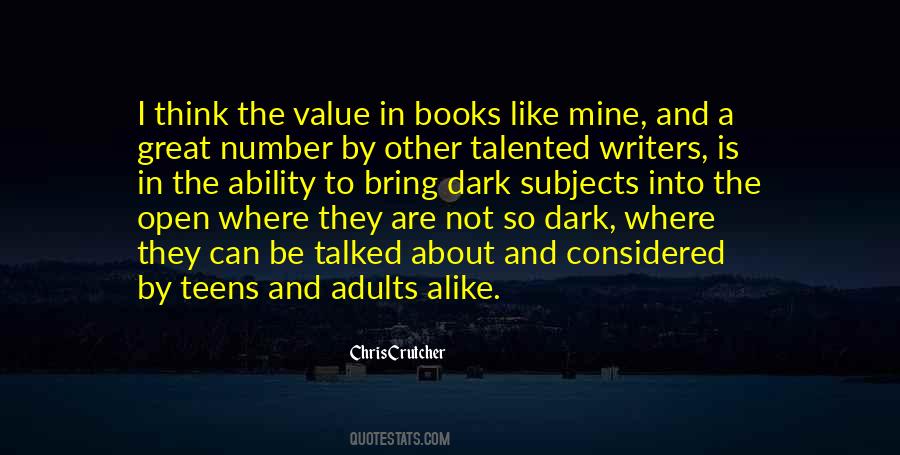 Quotes About Books And Writers #640136