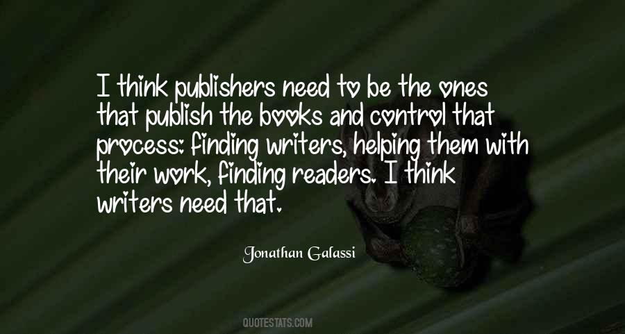 Quotes About Books And Writers #796203